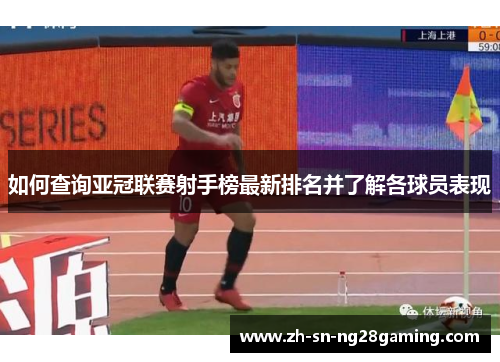 如何查询亚冠联赛射手榜最新排名并了解各球员表现 如何查询亚冠联赛射手榜最新排名并了解各球员表现